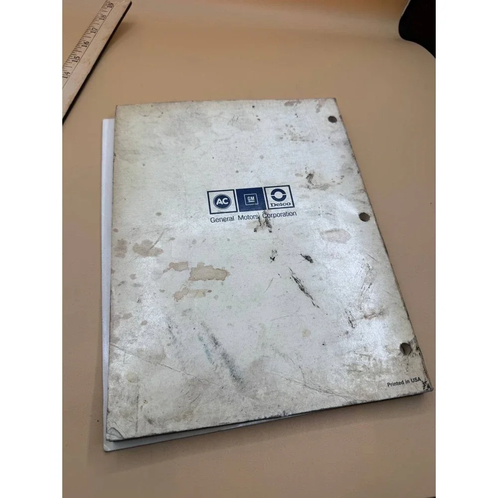 General Motors Corporation Air Conditioning Manual Book Illustrations SD-15 1983